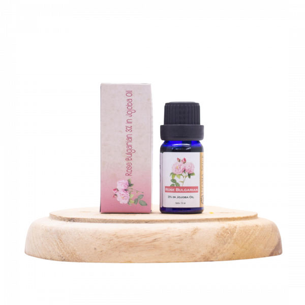 Rose Bulgarian Essential Oil 3% Dilution in Jojoba Oil 10 ml - Image 2