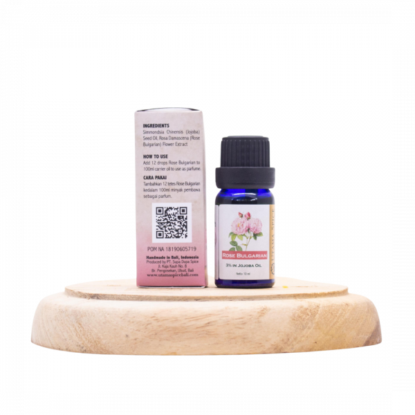 Rose Bulgarian Essential Oil 3% Dilution in Jojoba Oil 10 ml - Image 3