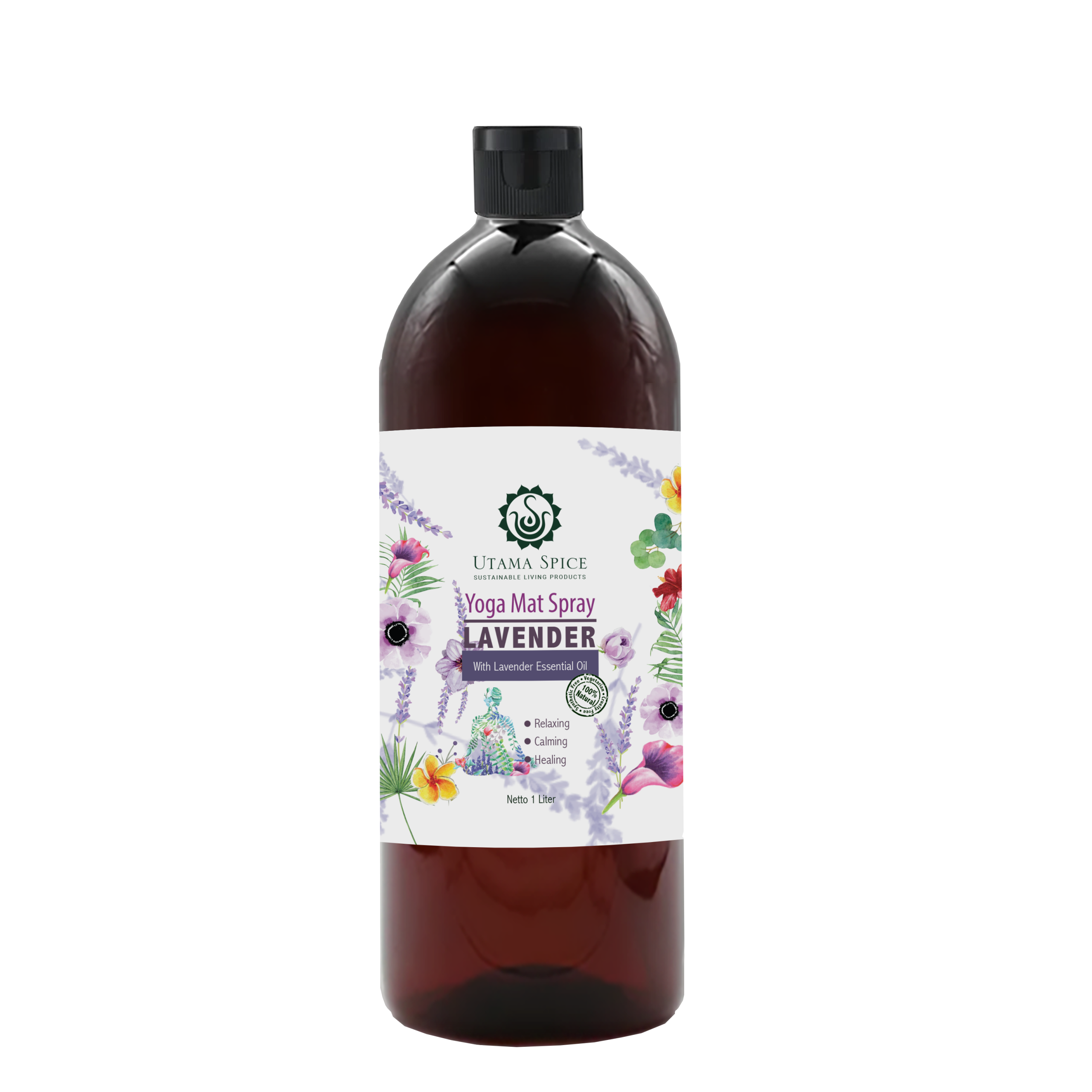 Lavender Yoga Mat Spray 1 Liter